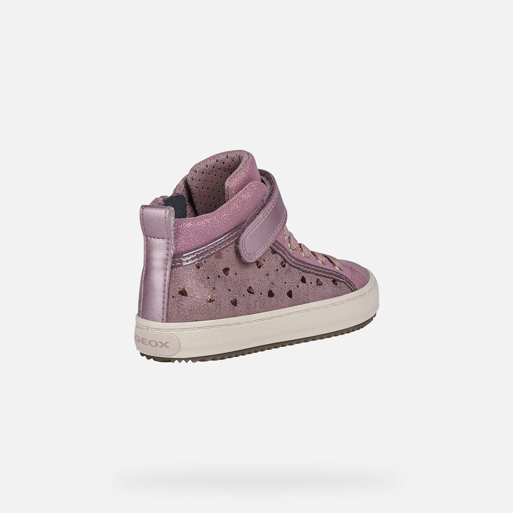 Geox Sneakers Pink Kalispera - Geox Girls Shoes - KSOFPT631